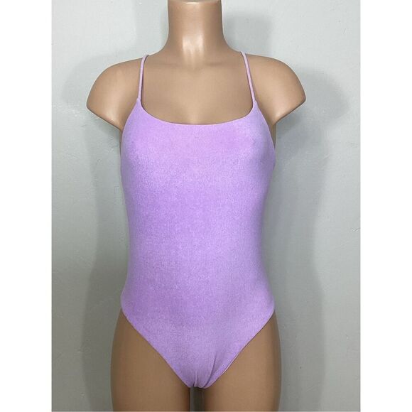New. JADE lilac terry one piece. Retails $190. XL - Picture 4 of 10